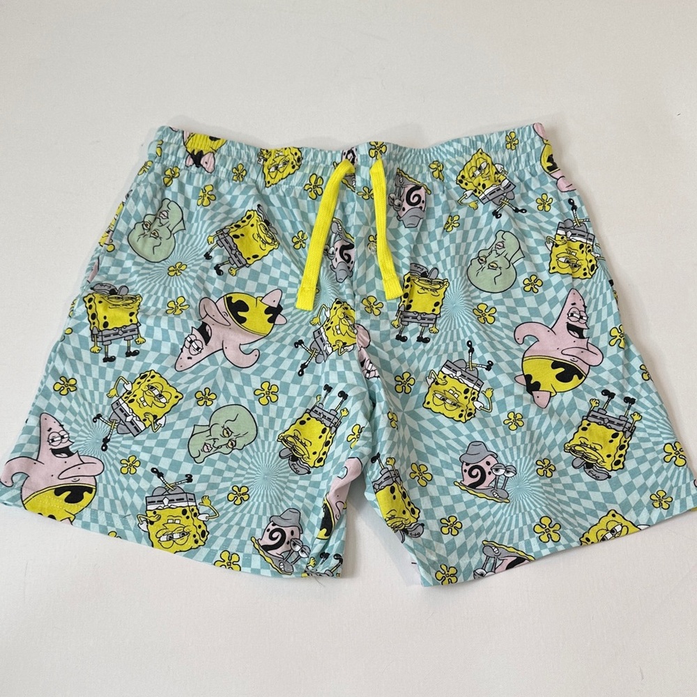 SPONGEBOB MENS AUTHENTIC MERCHANDISE SHORTS